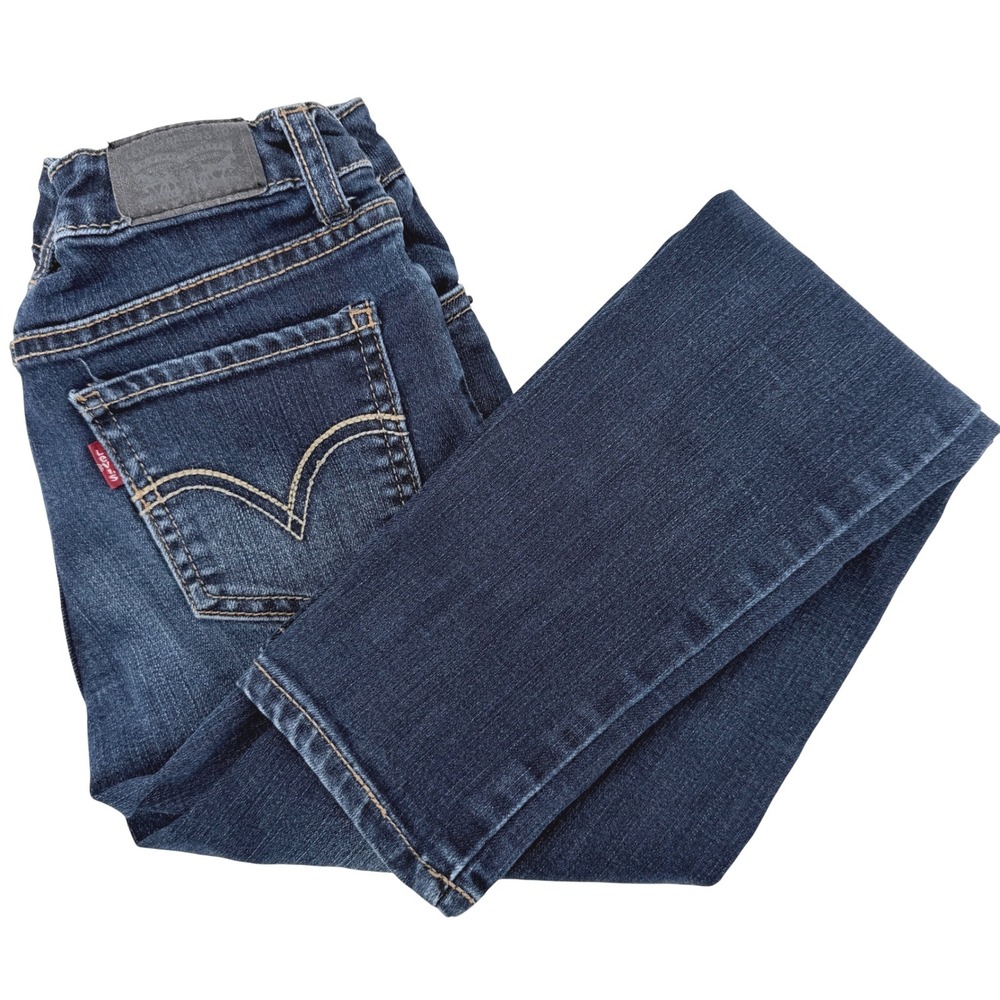 Levi's 710 Super Skinny Jeans Kids Size 10 Reg Blue Performance Stretch‎